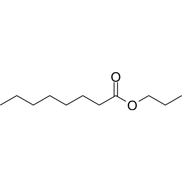 Propyl n-octanoate 624-13-5